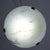 1950s 1950s French Art Deco White Alabaster Pendant Light With Dark Veining For Sale - Image 5 of 16