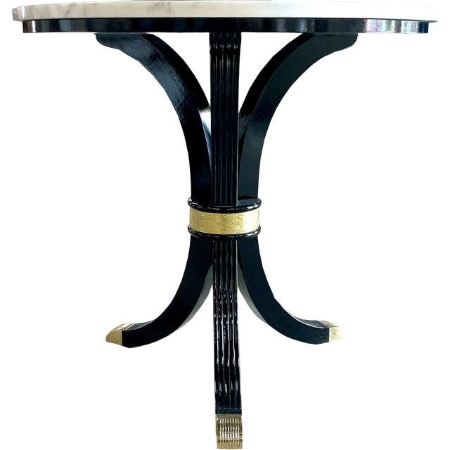 The Flagler Round Accent Table by Noeka Home is a masterful blend of bold design and refined detail. Created by Noel...