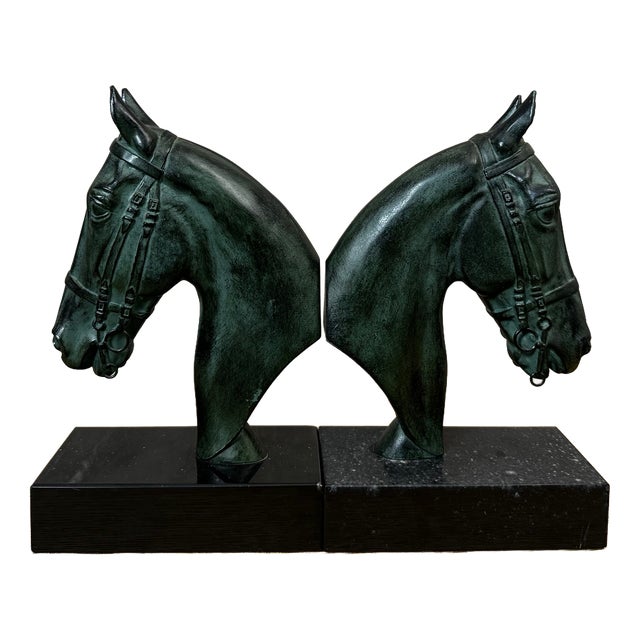Vintage Horse Bookends, 1950, Set of 2 For Sale