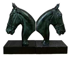 Vintage Horse Bookends, 1950, Set of 2