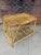 Tan Vintage Tito Angoli Style Bamboo and Rattan Coffee / Side Table For Sale - Image 8 of 11