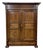 Antique Empire Style Oak Wardrobe, 1800s For Sale
