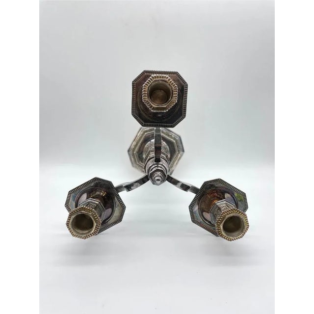 Candlestick in Silver from Christofle For Sale - Image 9 of 13