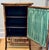 Antique English Bamboo and Lacquer Cabinet, Silk Panel For Sale - Image 9 of 11