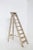 Antique Italian Beige Wood Ladder, 1920s For Sale - Image 12 of 13