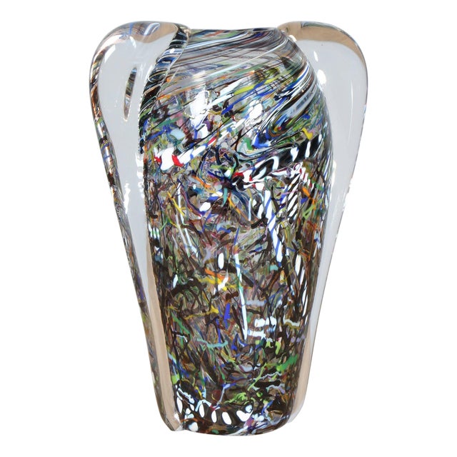 Vase by Bertil Vallien for Kosta Boda, 1890s For Sale