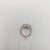 Early 21st Century Natural Pink and White Diamond Ring in 18K White Gold, size 6.75 For Sale - Image 5 of 7