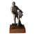 Vintage Nautical Sailor Bronze Sculpture Signed For Sale