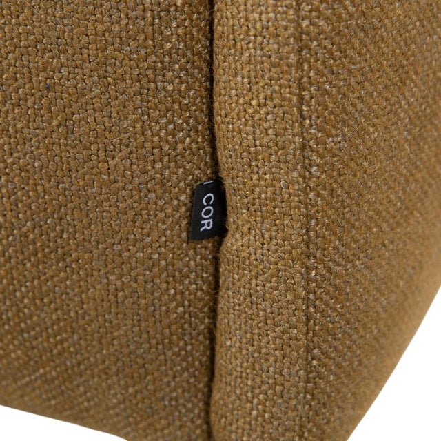 Cor Avalanche Fabric Two-Seater Brown Bronze Manual Function Sofa Couch For Sale - Image 13 of 17