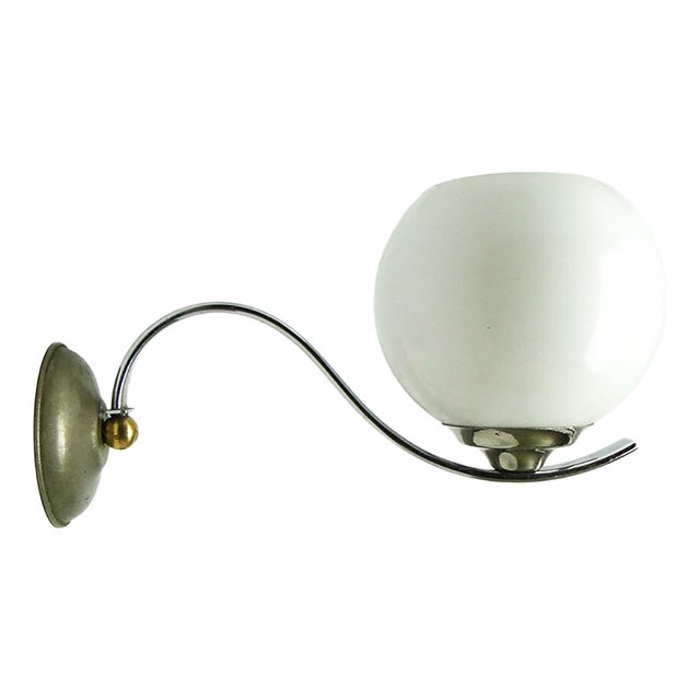 Vintage Wall Lamp, Poland, 1950s For Sale