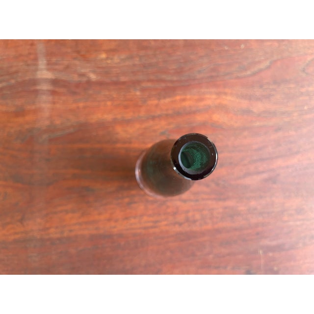 Tiffin Killarney Teal Green 3-Leaf Stem Bud Vase For Sale In Santa Fe - Image 6 of 6