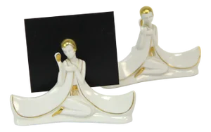 Art Deco Card Holder, 1920s, Set of 2