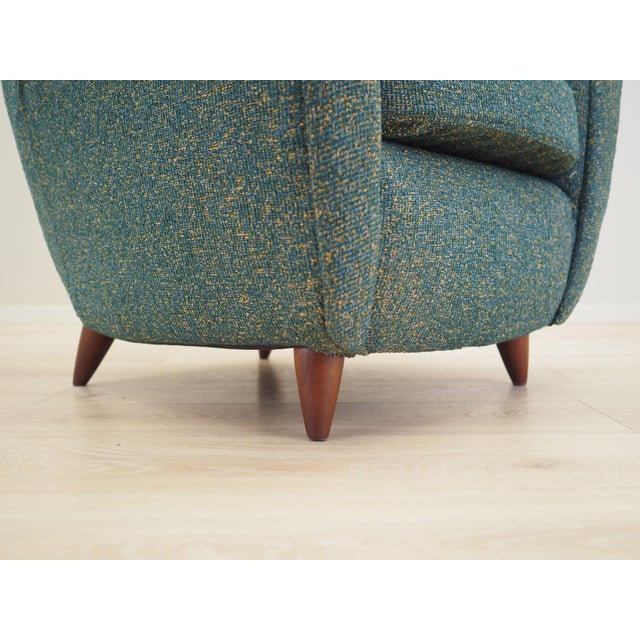 Italian Green Chair, 1970s For Sale - Image 13 of 14