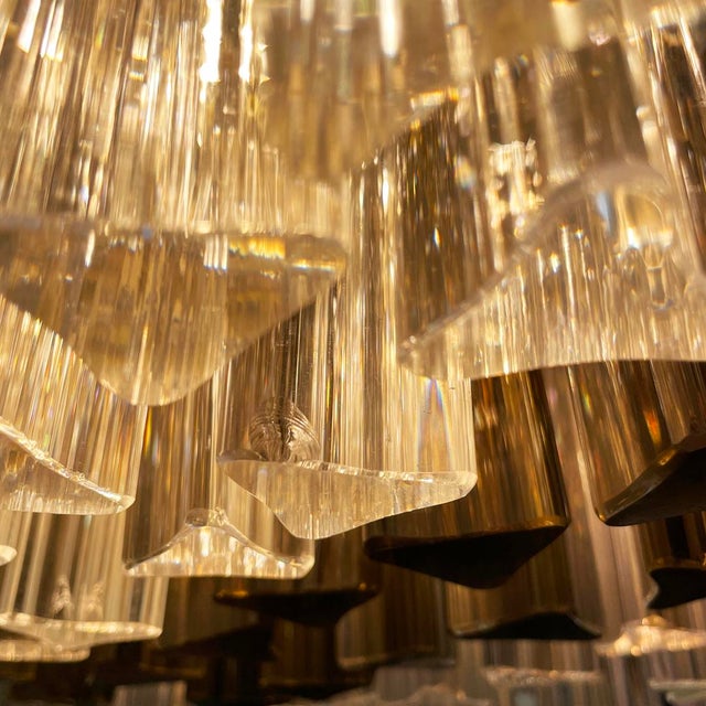 Mid-Century Modern Italian Murano Glass Pendant Light by Paolo Venini, 1950s For Sale - Image 17 of 18