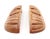 Traditional Pair of Carved 7.125 In. Unfinished Oak Drawer Pulls For Sale - Image 3 of 3