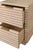 Worlds Away Matthew Izzo Home Nayla Cerused Oak Two Drawer Side Table With Brass Drawer Pulls For Sale - Image 4 of 6