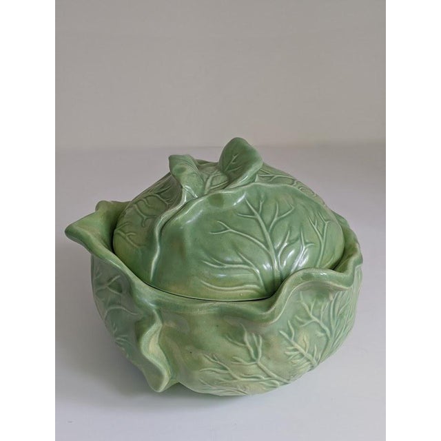 Vintage Lidded Cabbage Bowl Chairish
