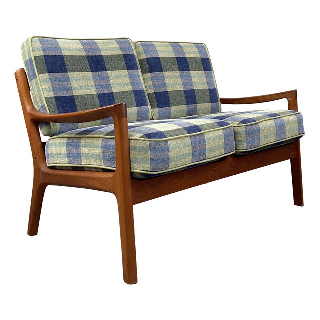 Vintage Two-Seater Model Senator Sofa in Teak by Ole Wanscher for Cado, Denmark, 1970s For Sale