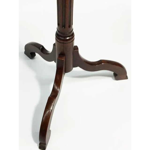 19th Century Dutch Mahogany Torchière or Plant Stand For Sale - Image 4 of 8