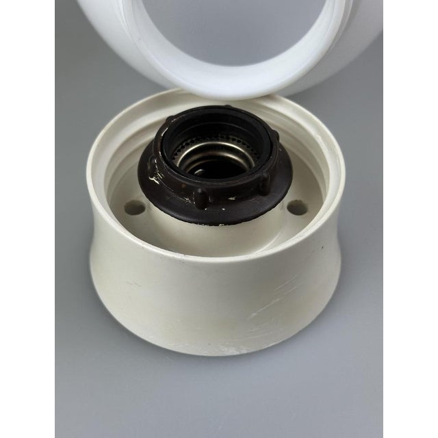 1960s Bauhaus Wall Light in Plastic & Glass, 1960s For Sale - Image 5 of 16