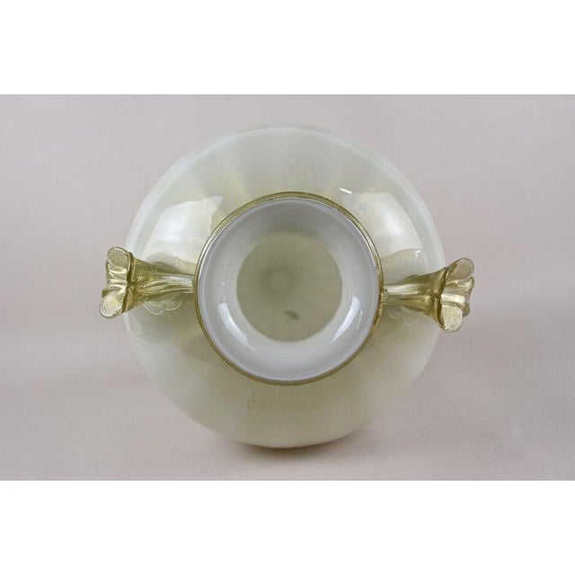 Murano Amphora Vase attributed to Gabbiani Venice, Italy, 2000s For Sale - Image 18 of 18