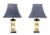 Chinese Porcelain Pagoda Table Lamps - a Pair For Sale