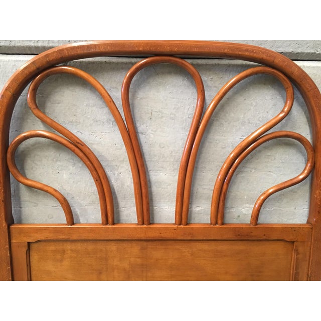 20th Century Vienna Secession Single Bentwood Headboard in Jacob and
