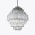 Clear Grande Palermo Chandelier from Pure White Lines For Sale - Image 9 of 12