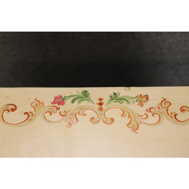 Dimensions: 34.5 inches high x 40 inches wide x 16.5 inches deep A striking and highly decorative mid-century Italian...