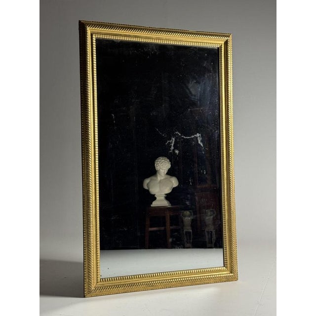 French Ripple Frame Mirror, 187cm For Sale - Image 17 of 18