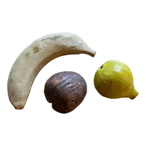 Lot of 3 Stone Fruit, Mid 20th Century
