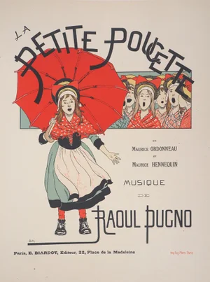 Louis-Maurice Boutet De Monvel, La Petite Poucette, 1897, Original Lithograph