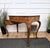 Mid-Century Modern Italian Art Deco Walnut Burl Desk, 1960s For Sale - Image 9 of 10