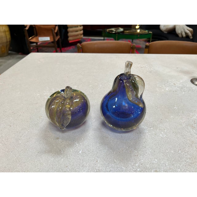 1960s Set of 2 Italian Decorative Murano " Fruit" Objects, 1960 For Sale - Image 5 of 7