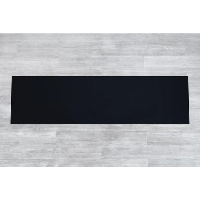 Mid-Century Modern Burl Wood and Black Lacquered Credenza by Directional, 1970s For Sale - Image 10 of 10