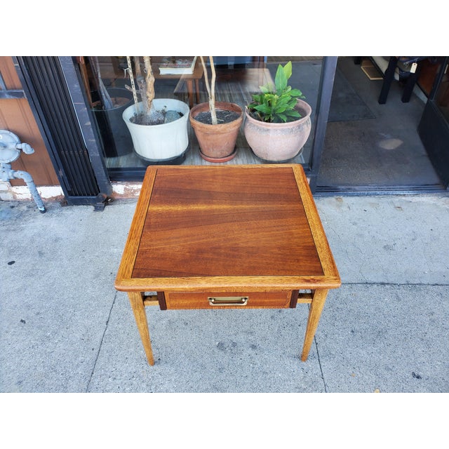 Coffee Mid 20th Century Lane Table For Sale - Image 8 of 11