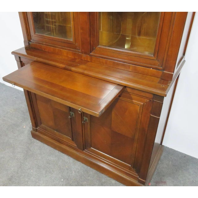 Geka Italian Style Cherry Stepback Bookcase For Sale In Philadelphia - Image 6 of 12