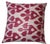 Textile Contemporary Silk Ikat Pillow Cover Bohemian Pillow Throw Pillow For Sale - Image 7 of 7