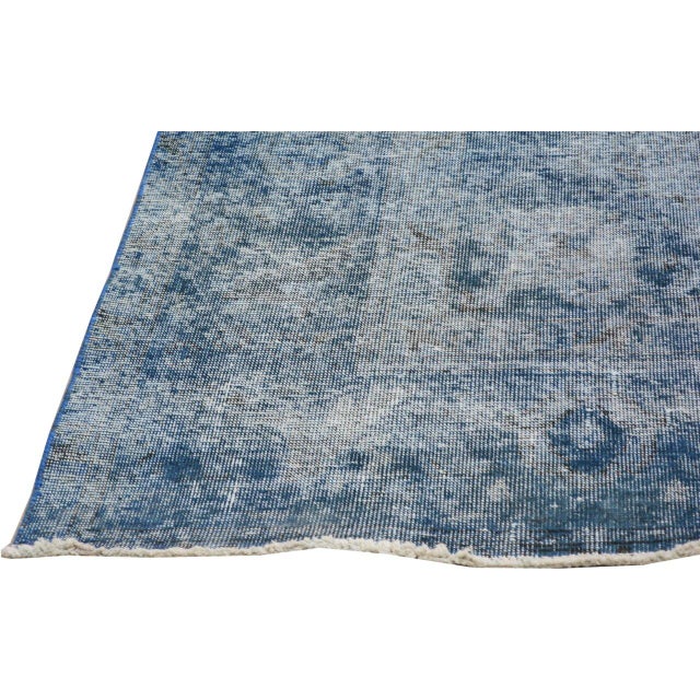 1950s Vintage Turkish Anatolian Hand Knotted Wool Rug, 9'4"x13' For Sale - Image 5 of 5