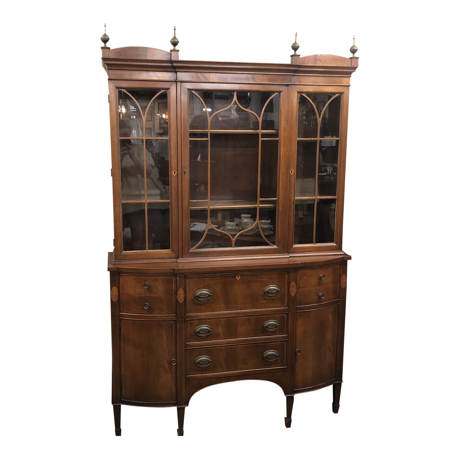 1940s Federal Style Hutch Chairish