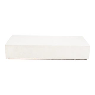 Restoration Hardware Yountville Concrete Coffee Table For Sale
