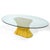 One of Elinor McGuire's most iconic and enduring designs for McGuire of San Fransisco, the NP-12 dining table has a base...