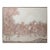 Mid 20th Century Pink Marsh Landscape Acrylic Painting, Framed For Sale