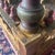 Early 20th Century Primitive Moorish Hand Carved Wooden Latticework Side Table For Sale - Image 10 of 12