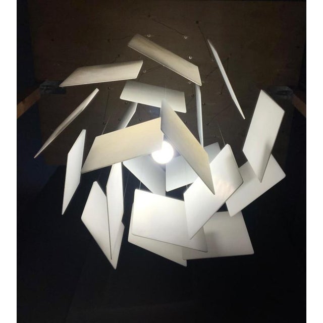 Ingo Decorative Pendant Lamp in Bianco Carrara Marble by Bufalini Marmi For Sale - Image 4 of 9