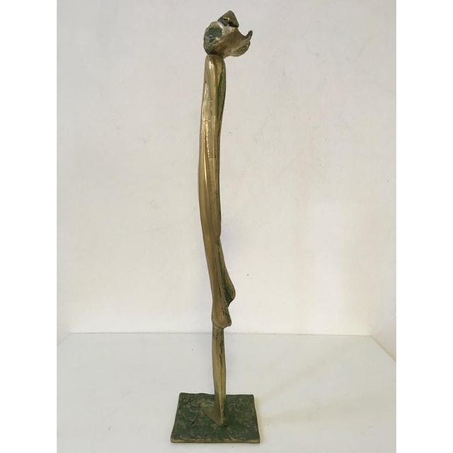 Metal Marisa Ruberti, Postmodern Abstract Figurative Sculpture, 1980, Bronze For Sale - Image 7 of 17