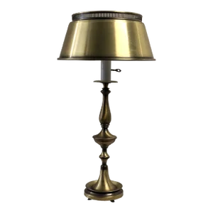 Brass Bouillotte Table Lamp