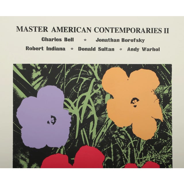 Master American Comtemporaries II - Museu de Arte de Moderna, Sao Paulo Andy Warhol (After) American (1928–1987)...
