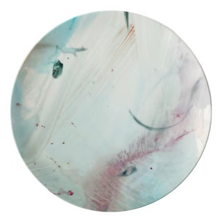 Limited Edition "Love Liberates" Fine Bone China Plate No. 4 by Fanyu Lin For Sale