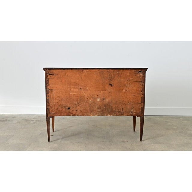 Italian Italian 19th Century Two-drawer Inlay Commode For Sale - Image 3 of 13